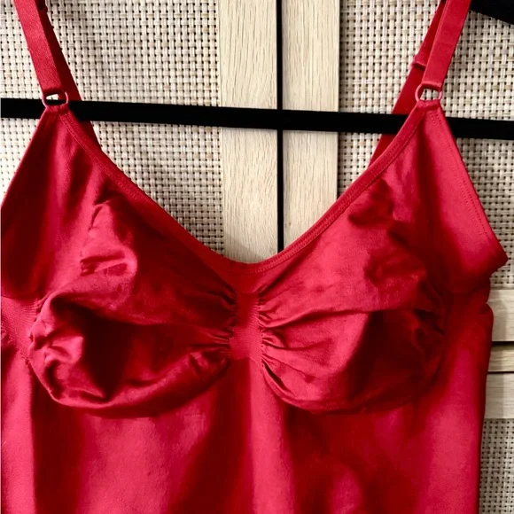 Like new Red Shapewear Camisole with Adjustable Straps - Picture 2 of 7
